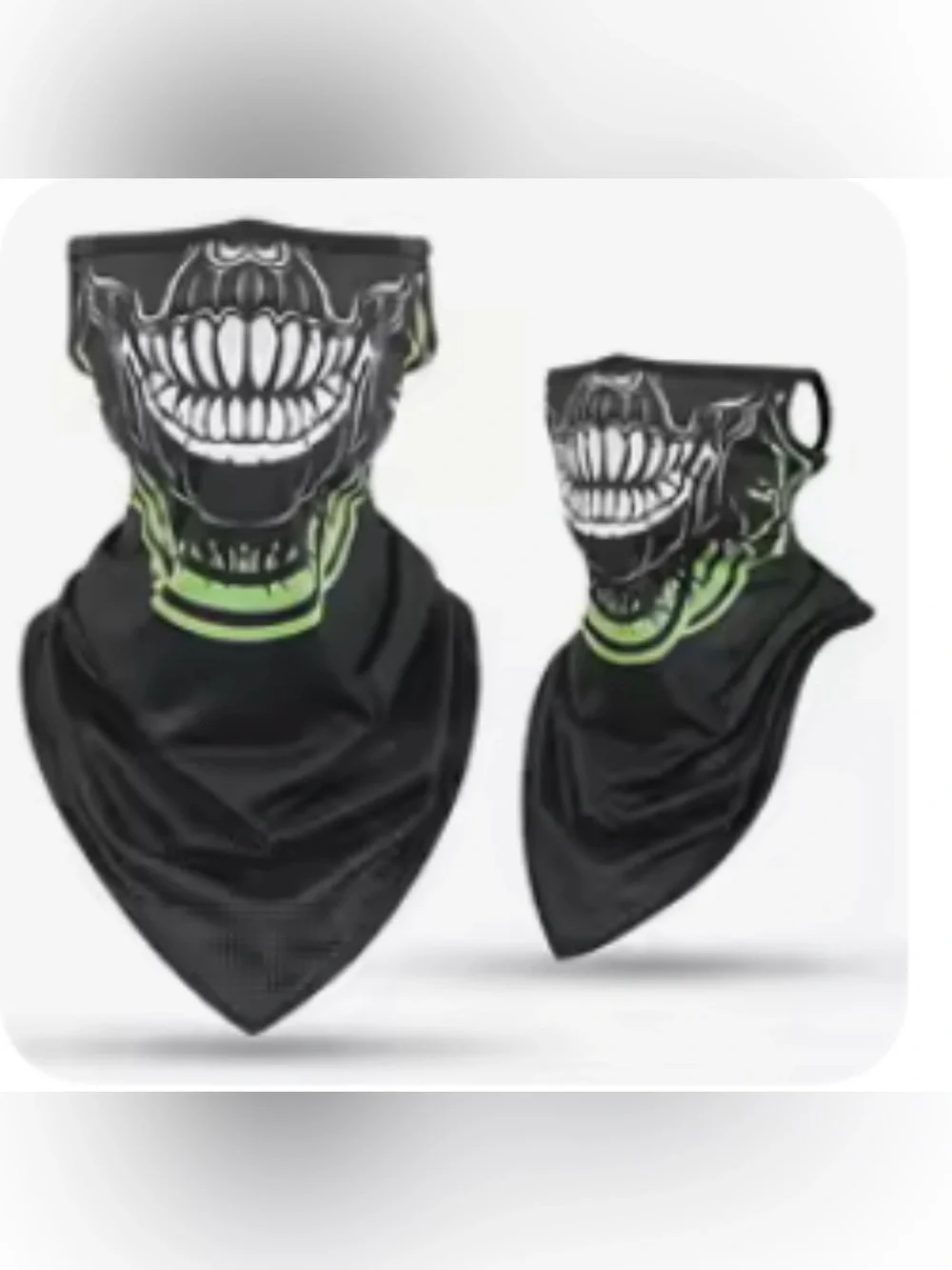Face Cover Balaclava Scarf Neck Outdoor Sport Dust Mask Men’s Earloop 2